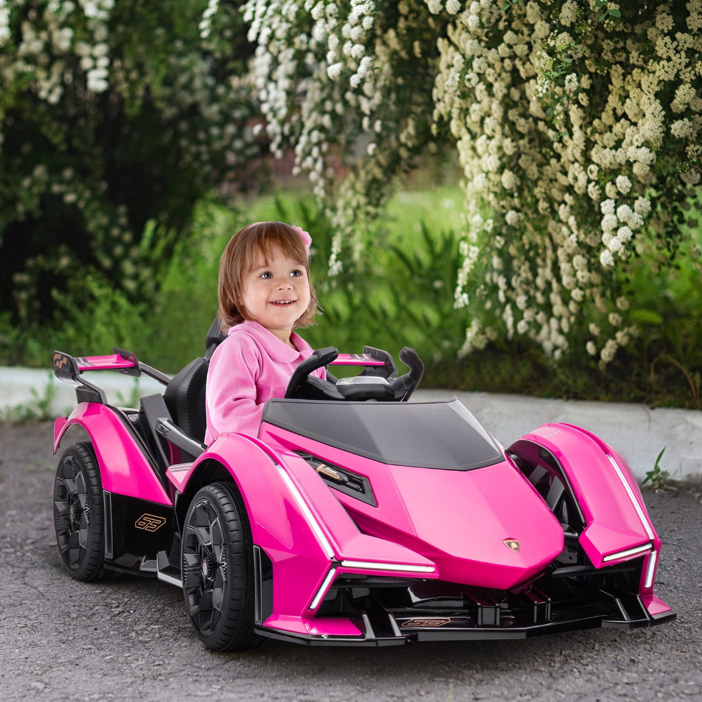 Aosom Kids Ride On Sports Car, 12V Battery Powered Electric Toy