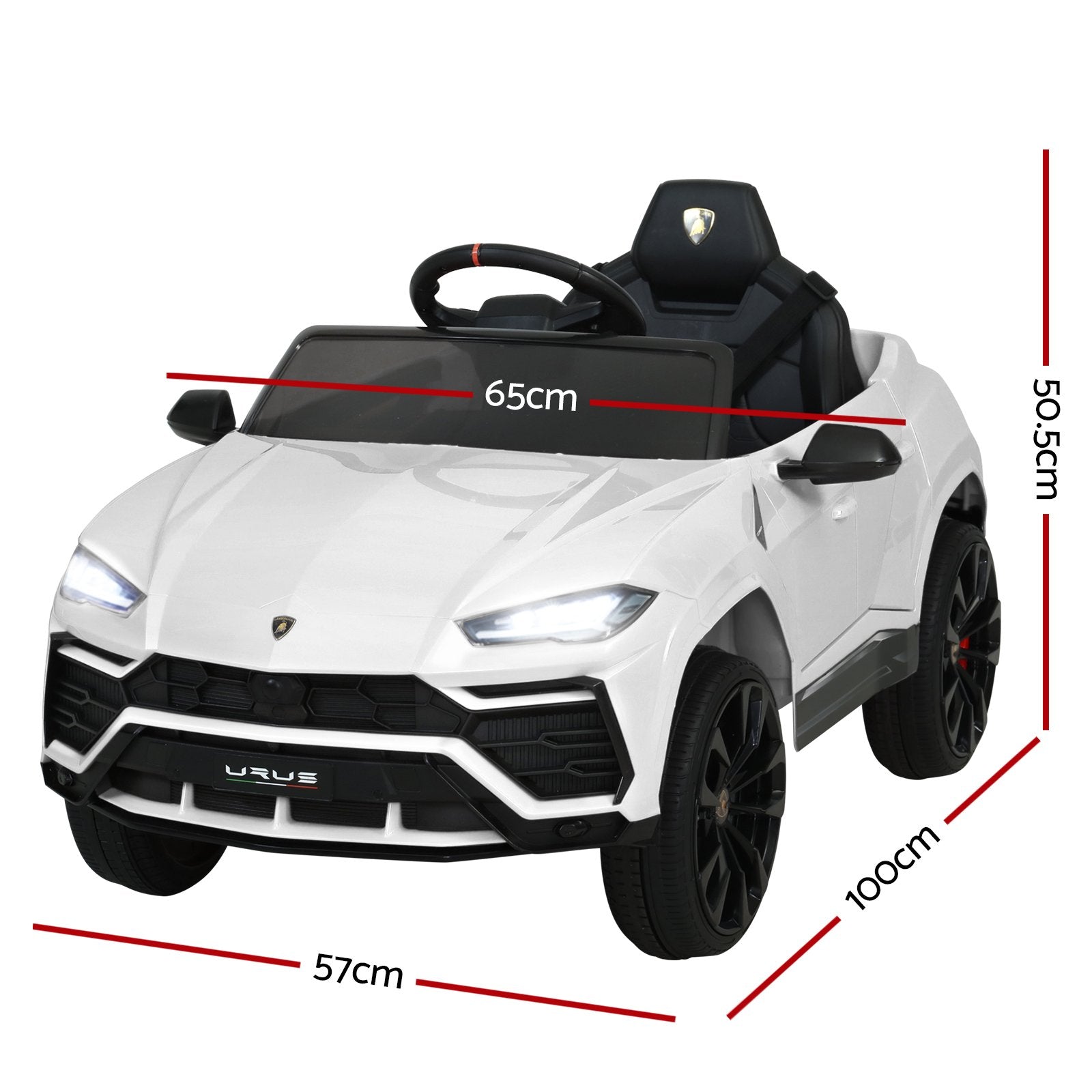 12V Electric Kids Ride On Toy Car Licensed URUS Remote BikesWithBatteries
