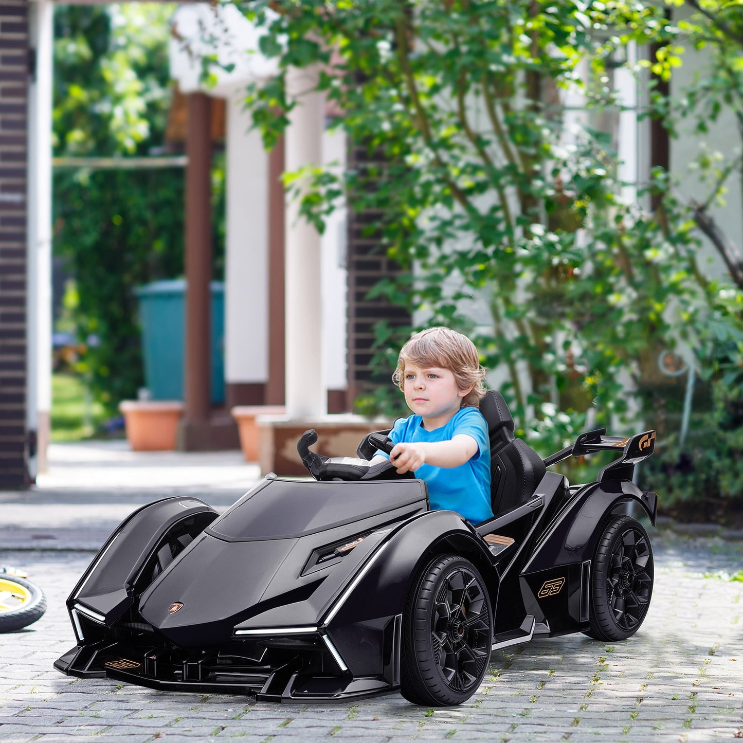Aosom Kids Ride On Sports Car, 12V Battery Powered Electric Toy