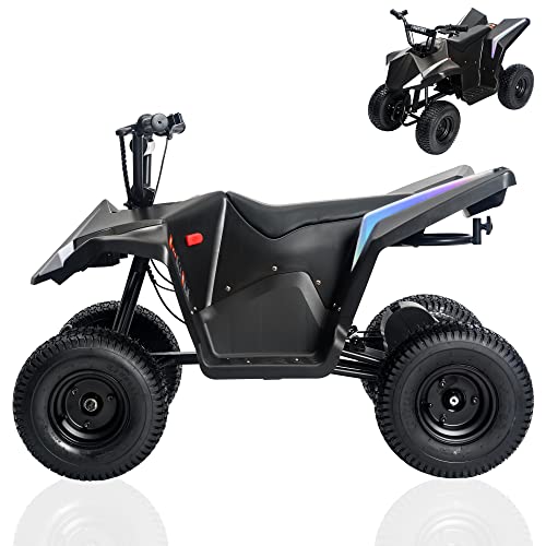 Beston Kids Electric ATV 4-Wheeler Quad Top Speed 10 MPH, Range Up to 10 Miles Off Road Go cart
