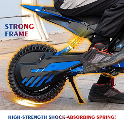 EVERCROSS EV12M 36V Electric Dirt Bike,300W Motor, 15.5 Mph & 9.3 Miles Range Electric Motorcycle, 3 Speed Modes, Electric Dirt Bike for Kids Ages 3-12