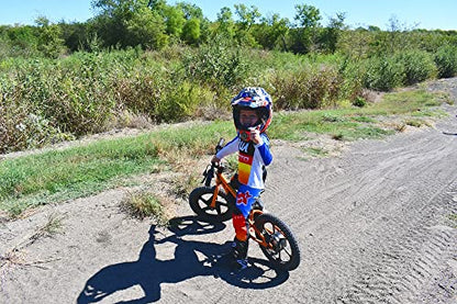 Massimo Motor 24V 350w Electric Balance Bike, Dirt Bike for Kids E13 w/Adjustable Seat Height 16" Large Wheel Aluminum Body Frame Up to 6 Hours Long Range Metal Rear Rim(Black)